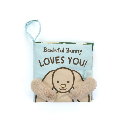 'Bashful Bunny Loves You' Cloth Book