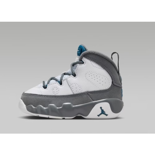 Air Jordan 9 Retro "Flint Grey and French Blue" Baby/Toddler Shoes. Nike.com