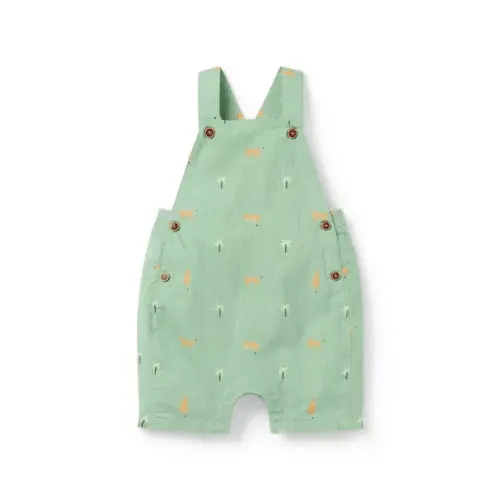 Baby Herbal Green Cheetah Baby Cheetah Overall by Janie and Jack