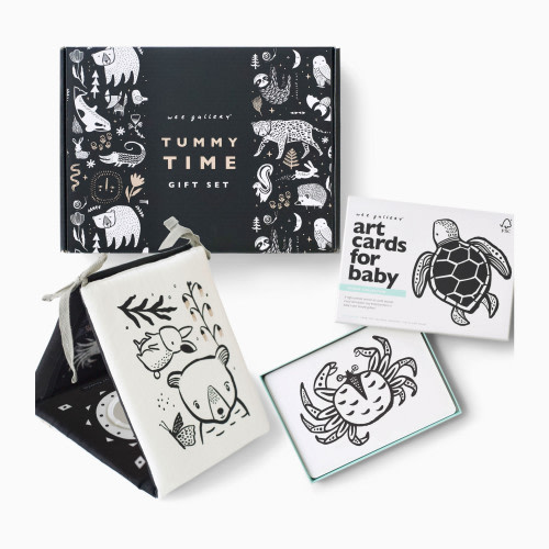 Wee Gallery Tummy Time Art Bundle with Gift Box - Ocean