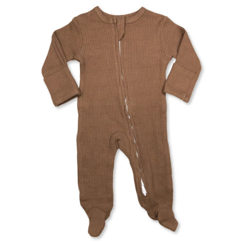 Desert Tan Waffle Footed Jammies – Cowkid Clothing Company