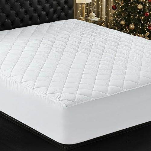 SIZE: Twin | Utopia Bedding Quilted Fitted Mattress Pad
