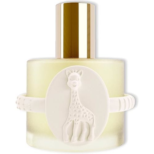Sophie la girafe Eau de Soin (Scented Skincare Water) | Includes Sophie Teether | Alcohol Free | Nostalgic Childhood Scent of Orange Blossom & Vanilla (50 ml or 1.7 fl oz)