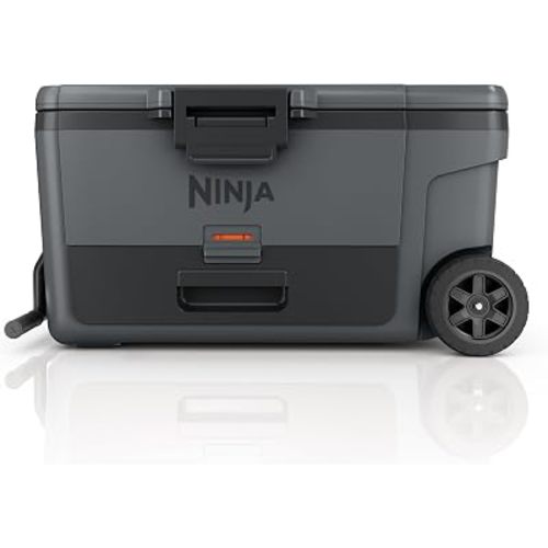 Ninja FrostVault™ 65qt Cooler with Wheels, Dry Storage, Charcoal Gray