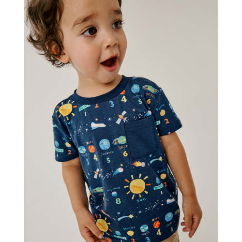 Solar Explorers Relaxed Pocket Tee