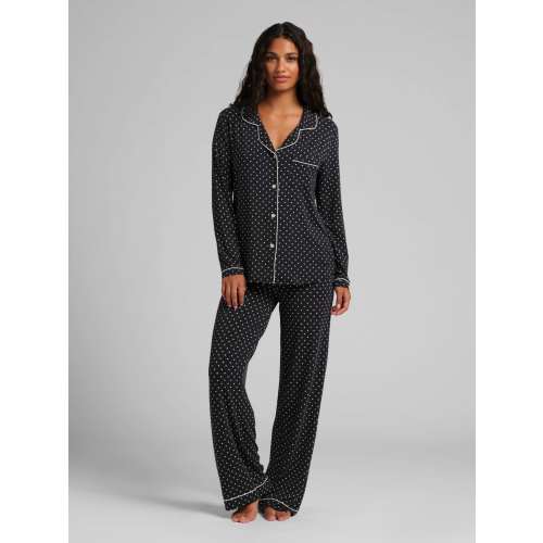 Luna Lounge Long Sleeve Pajama Set | Cozy Matching PJ Set | Comfrt
