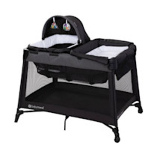 Baby Trend Willow Nursery Center Standard Playard with Flip Away Changing Table - Black