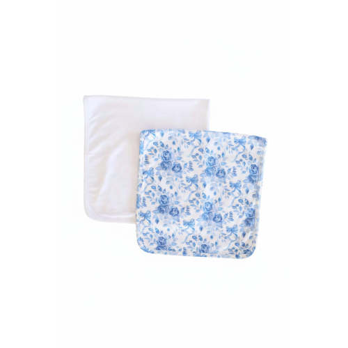 Betsy's Blooms 2pc Burp Cloth Set