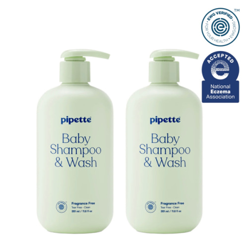 Fragrance-Free Baby Shampoo + Wash Duo