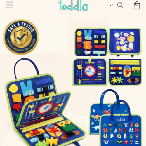 Toddla™ Montessori Busy Board