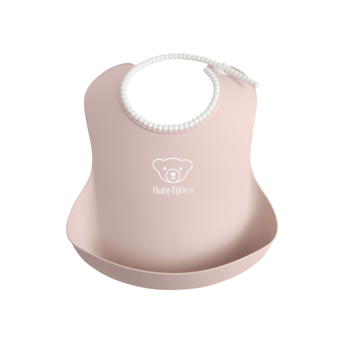 Baby Bib: Powder pink