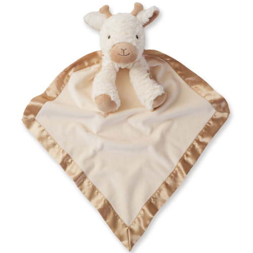 Bearington Lil' Lofty 28.5 Inch X 28.5 Inch Giraffe Large Baby Lovey - Baby Security Blanket - Stuffed Animal Security Blanket