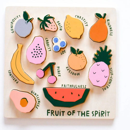 Fruit of the Spirit Wooden Puzzle