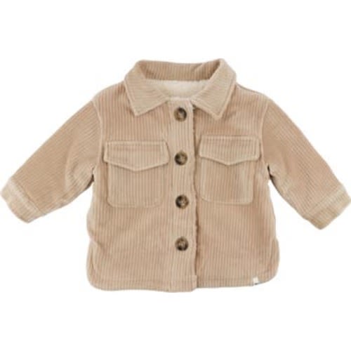Corduroy with Snowdrift Shacket, 12-18M