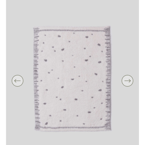 CozyChic® Organic Dot Stroller Blanket | Barefoot Dreams®