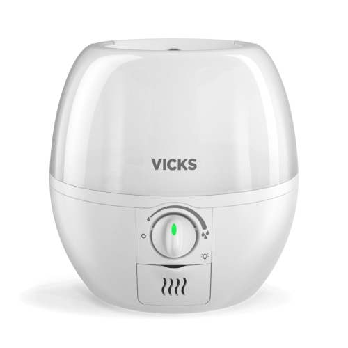 Free Shipping! Vicks Sleepy Time 3-in-1 Ultrasonic Humidifier with Nightlight, Diffuser, Cough Relief