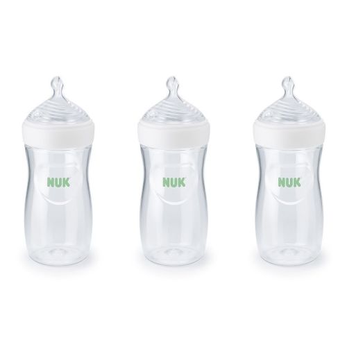 NUK Simply Natural 9 oz. Bottle with SafeTemp 3-Pack