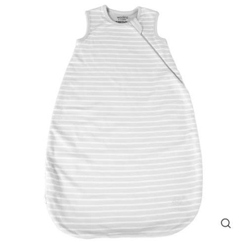 4 Season® Classic Baby Sleeping Bag, Merino Wool & Organic Cotton, Birch Gray