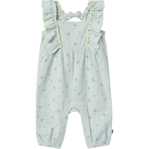 Baby Girls Sky Leaves Ruffles Long Leg Romper – Gerber Childrenswear