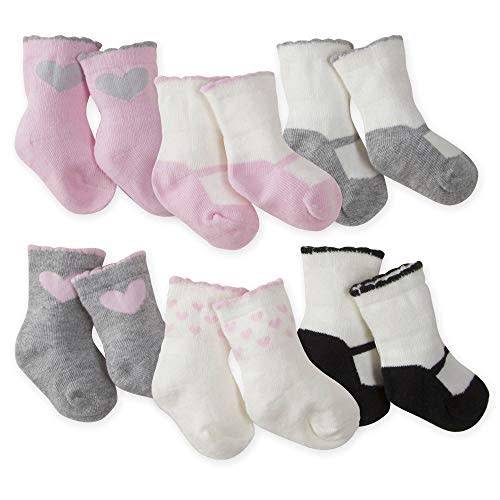 Gerber Baby 6-Pair Wiggle Proof Sock