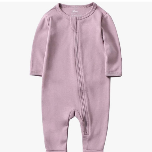 O2 BABY Baby Boys Girls Organic Cotton Zip-Front Sleeper Pajamas, Footed Sleep 'n Play