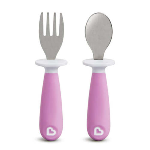 Raise™ Toddler Fork & Spoon Set | Munchkin