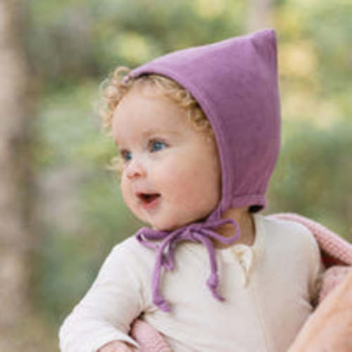 Organic cotton Pixie Bonnet Hat – Olive and Cradle