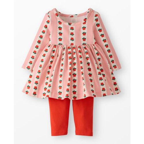 Baby Long Sleeve Skater Dress & Leggings Set