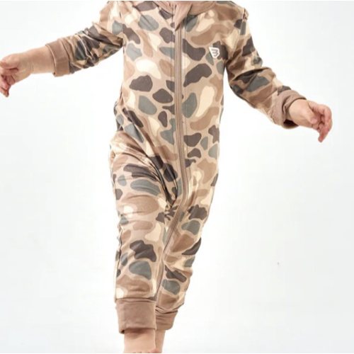 Baby Zip Up - Pintail Camo – BURLEBO