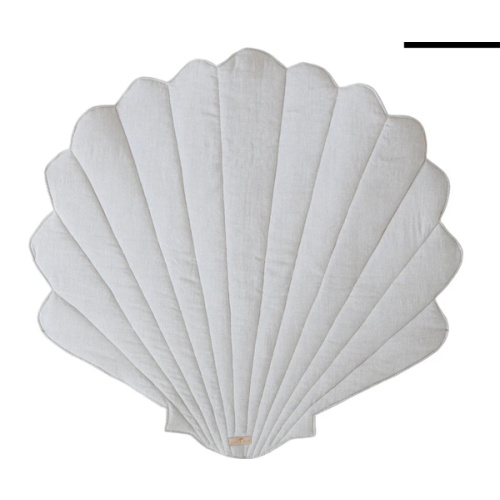 Moi Mili Linen Shell Mat | Modern Nursery™