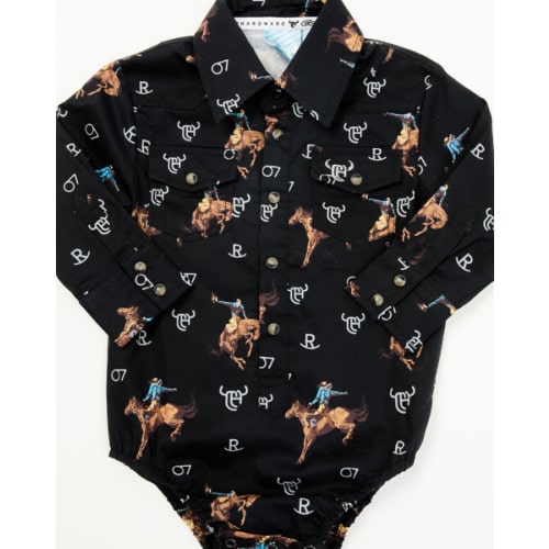 Cowboy Hardware Infant Boys' Bronco Stretch Onesie