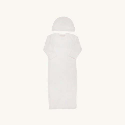 Darling Debut Set (with snaps) - Worth Avenue White