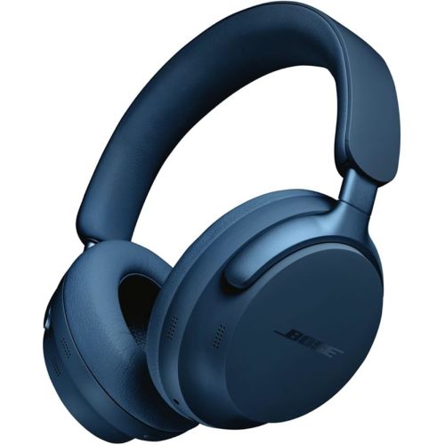 Bose QuietComfort Ultra Bluetooth Headphones, Wireless Headphones with Spatial Audio, Over Ear Noise Cancelling with Mic, Up to 24 Hours of Playtime, Lunar Blue - Limited Edition Color