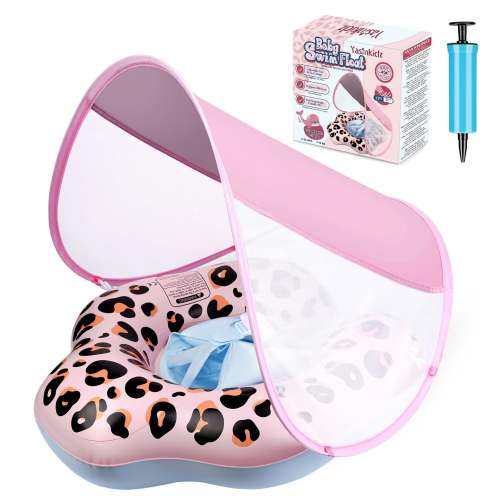Yasinkidz Baby Pool Float, Leopard Toddler Pool Float Baby Float With – Toytooth