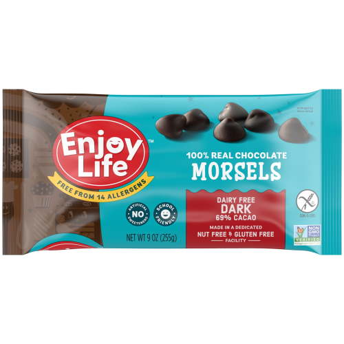 Enjoy Life Allergy Friendly, Dairy Free Dark Chocolate Morsels, Baking Chocolate, 9 oz