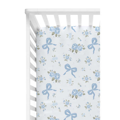 Crib Sheet | Tied In Blooms