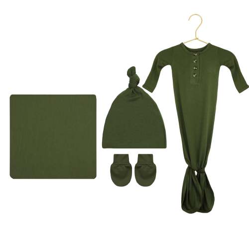 Riley Newborn Hat Bundle (Gown)