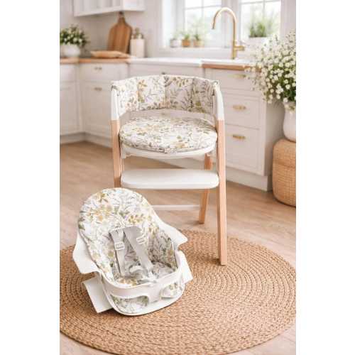 Floral Waterproof High Chair Cushion – Compatible with Mockingbird high chair