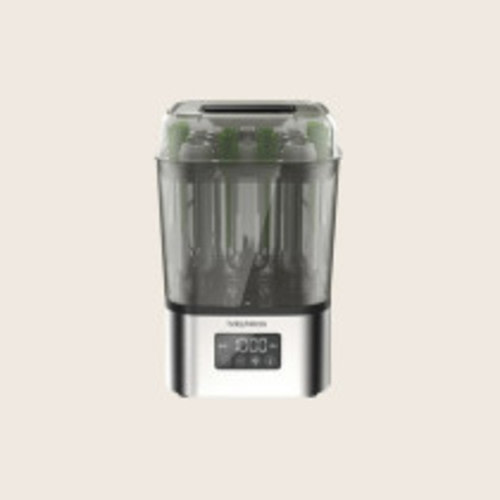 Baby Brezza SuperQuick Baby Bottle Sterilizer and Dryer - Stainless