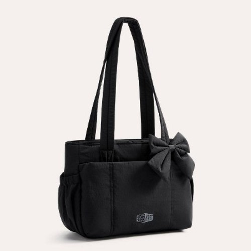 Bagsmart Crush 13'' Everyday Tote Bag - Black