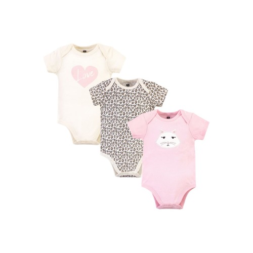 Essential Three-Piece Set of Cotton Bodysuits