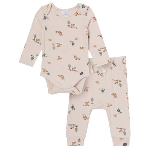 Modern Moments by Gerber Baby Boy Bodysuit and Pant Outfit Set, 2-Piece