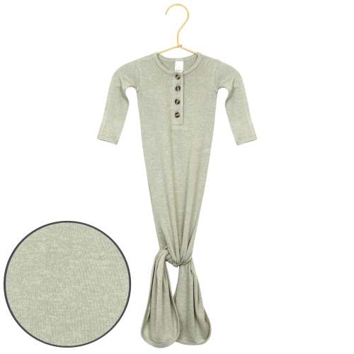 Collins Plush Knit Knotted Gown