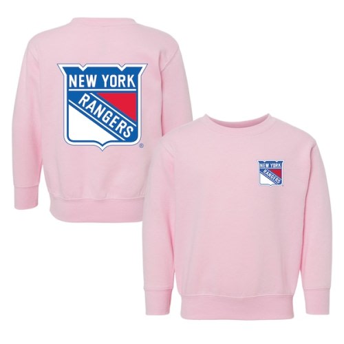 Toddler New York Rangers Chad & Jake Pink Pullover Sweatshirt