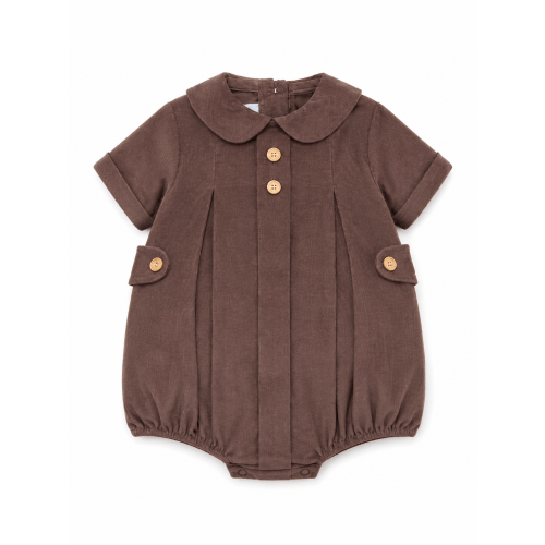 Davant Bubble - Chocolate Corduroy – Posh Tots Children's Boutique