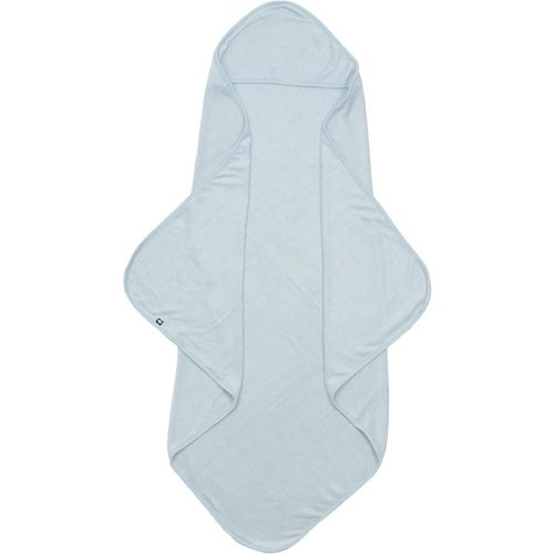 KYTE BABY Hooded Bath Towel, Ultra Soft Bamboo Rayon Terry for Babies & Toddlers, 32 x 32 Inches, Fog