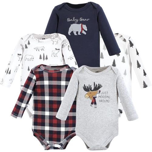 Hudson Baby Unisex Baby Cotton Bodysuits