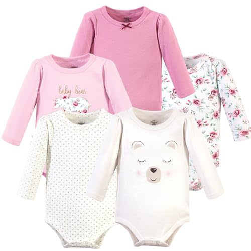 Luvable Friends Hudson Baby Bodysuits 5pk
