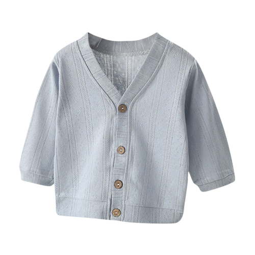 ameIAEA Newborn Infant Baby Fall Cardigan Toddler Boy Girl Long Sleeve Button Down Knit Tops