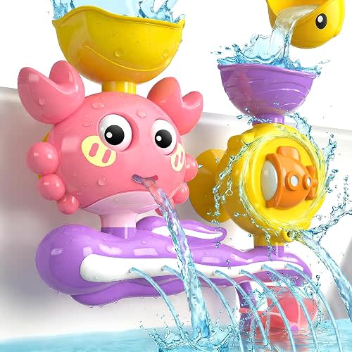 Bath Toys for Kids Ages 1-3: Toddler Bathtub Toys for 1 2 3 Year Old Girl